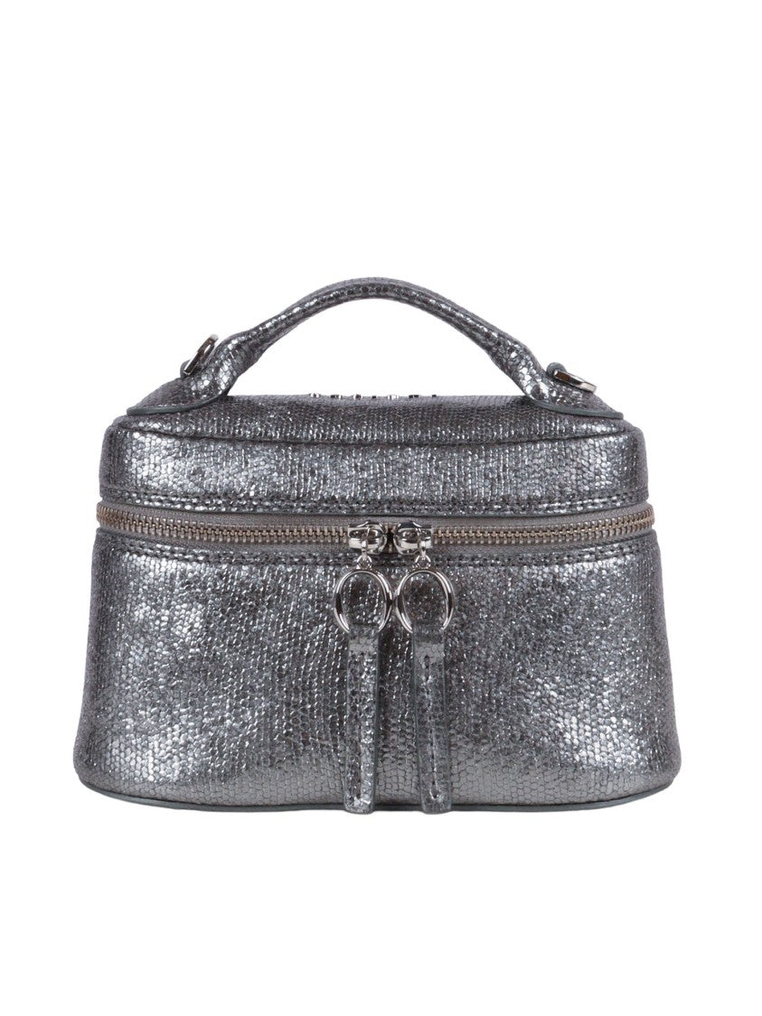 Claudio Orciani Silver Joy Light Nappa Mini Bag