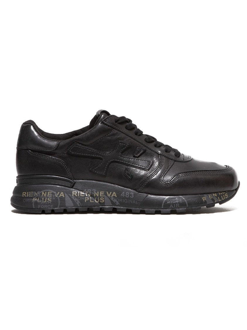 Premiata Mick Sneaker In Black Leather