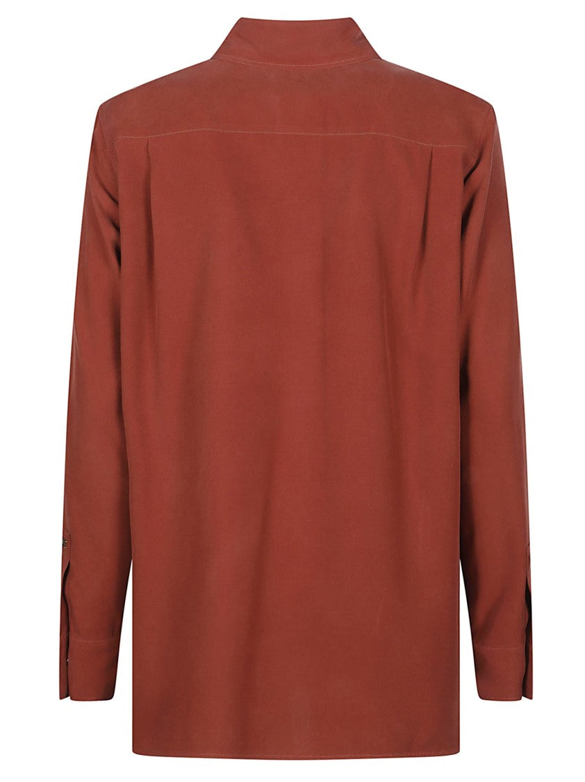 Max Mara Siamese Earthy Tone Relaxed Shirt
