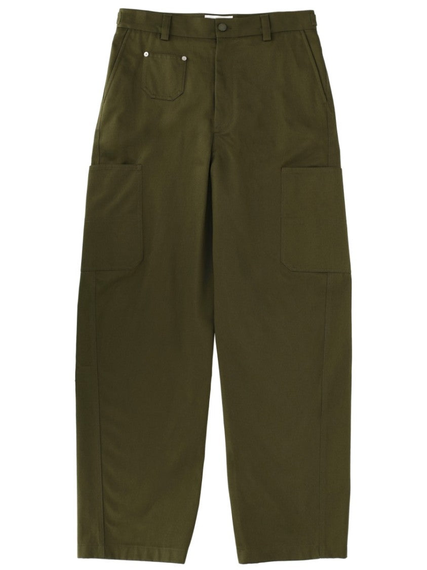 Givenchy Couture Seam Cropped Patch Pockets Pants