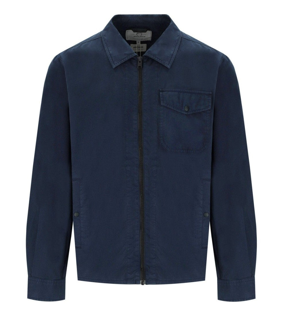 Woolrich Blue Shirt-Style Jacket
