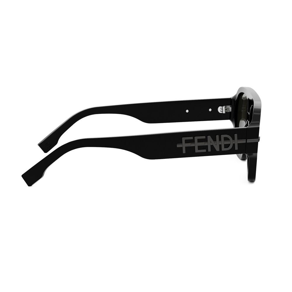 Fendi Graphy Double Bridge Pilot Sunglasses