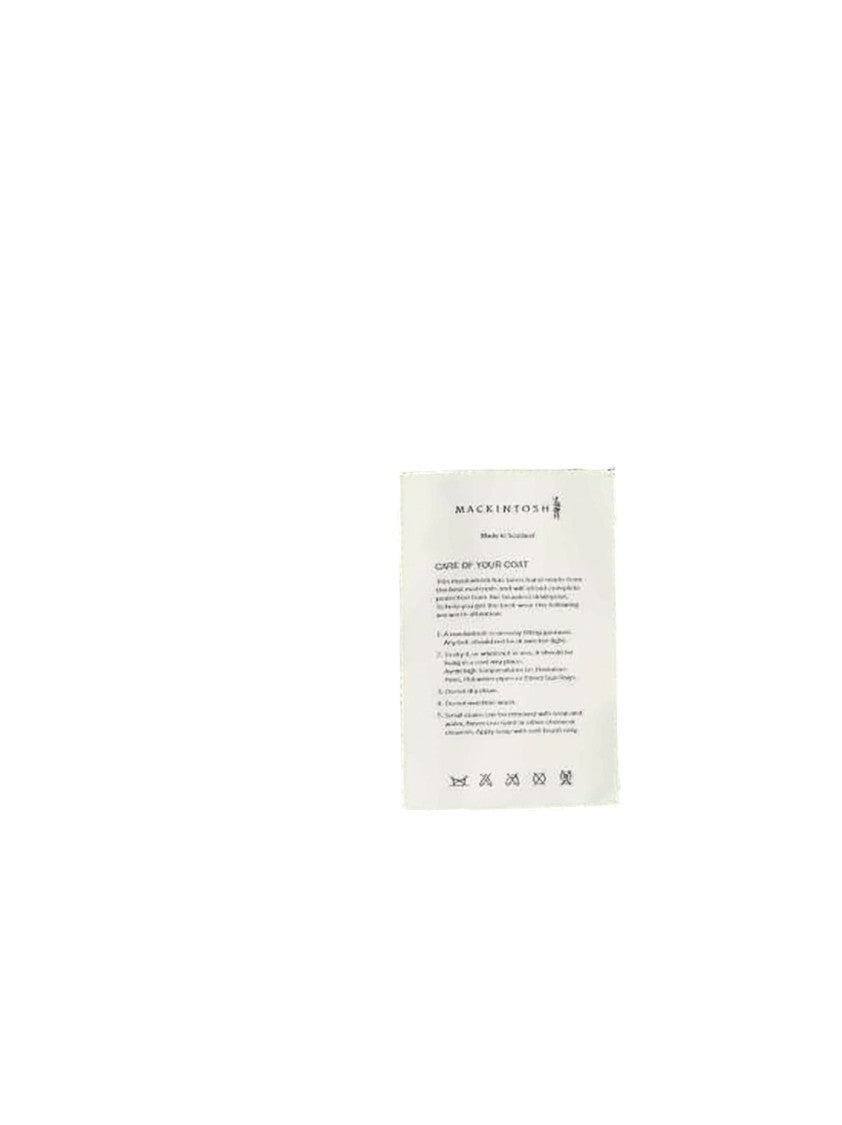 Mackintosh Knee-Length Minimalist Mackintosh Raincoat