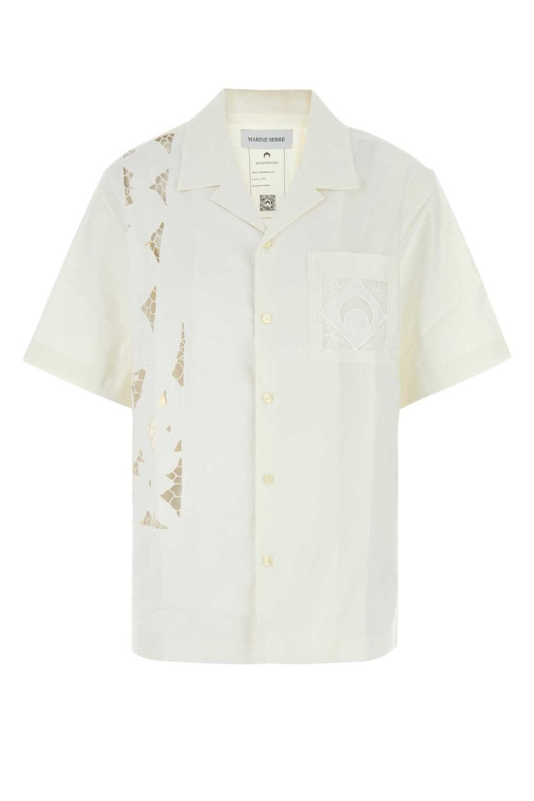 Marine Serre White Cotton Shirt