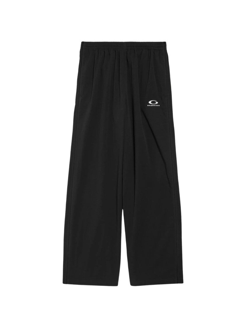 Balenciaga Black Technical Track Loose-Fit Pants