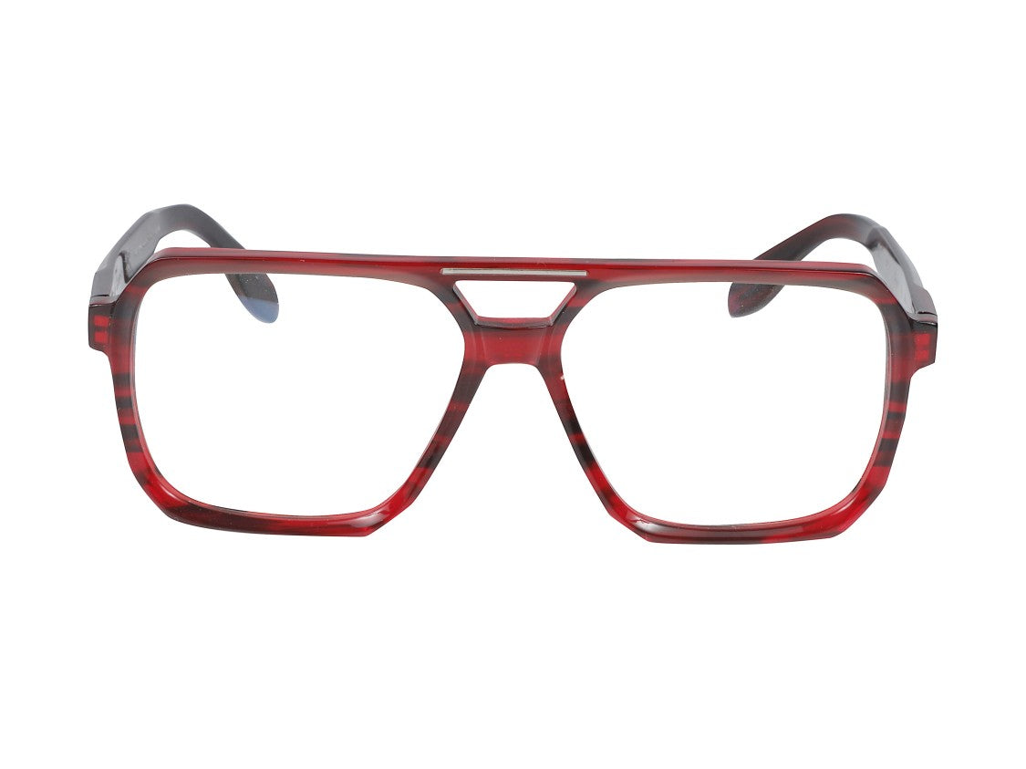 Kador Big 1-58 Double Bridge Square Eyeglasses