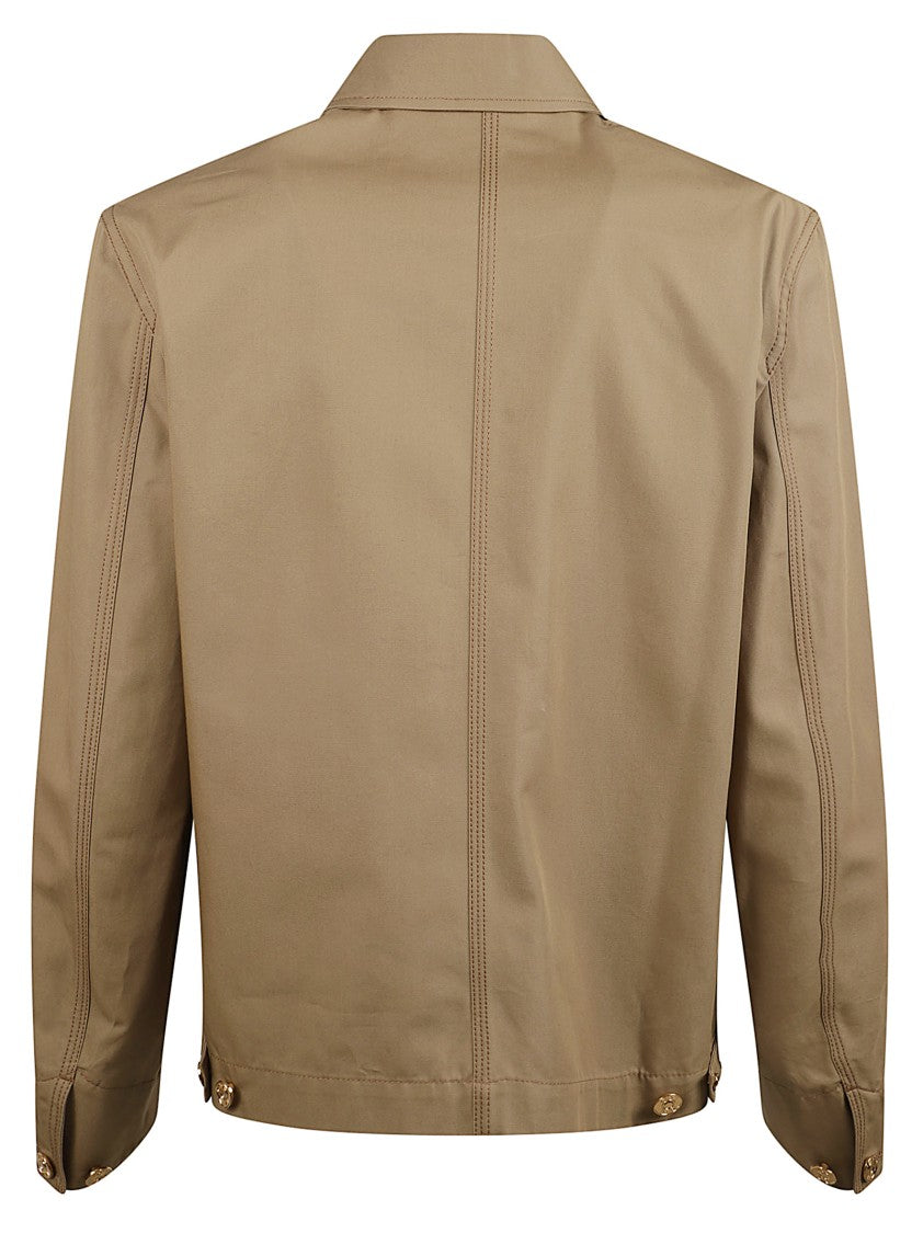 Versace Utility Jacket With Medusa Head Plaque