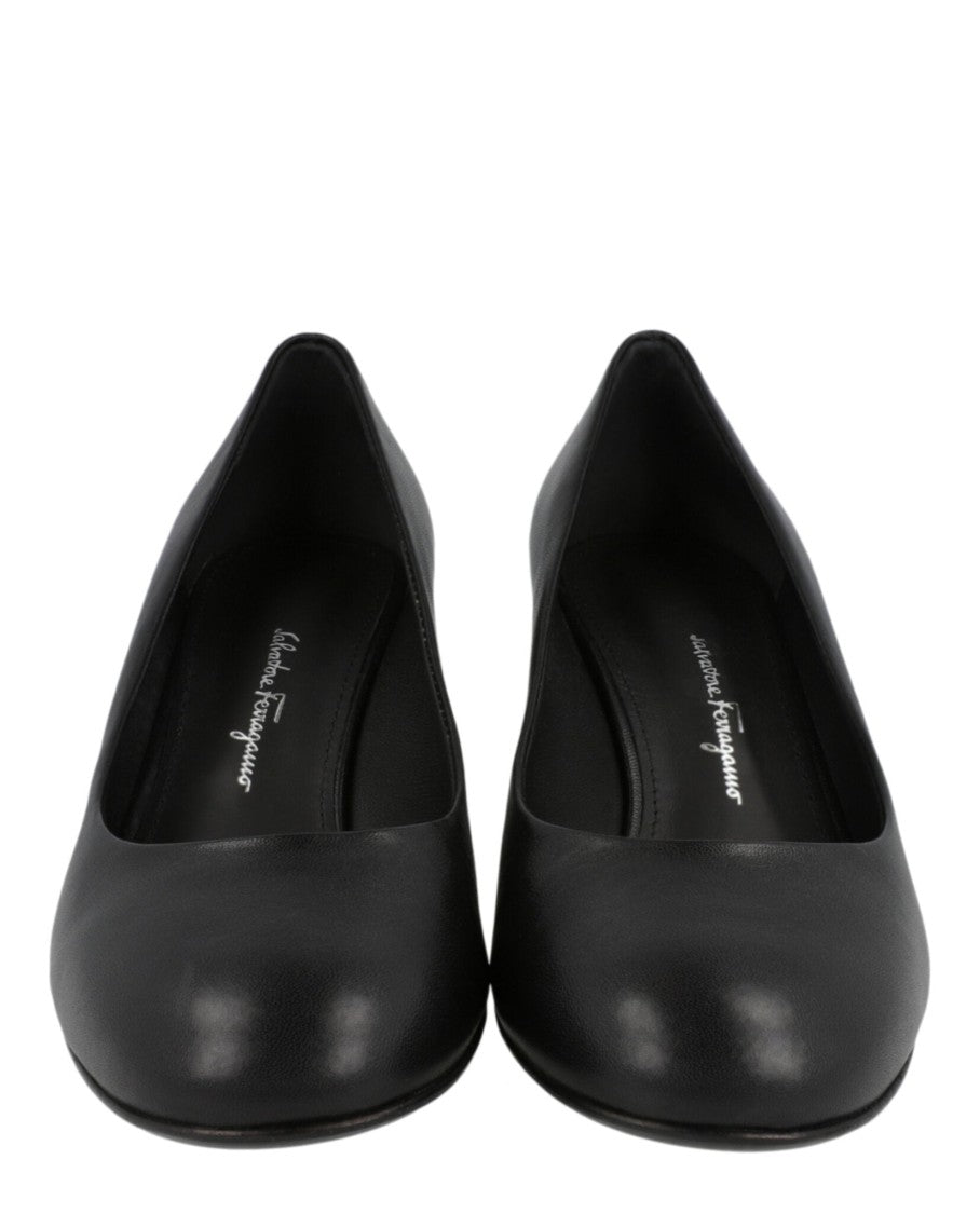 Ferragamo Farrah Mirrored Heel Pumps