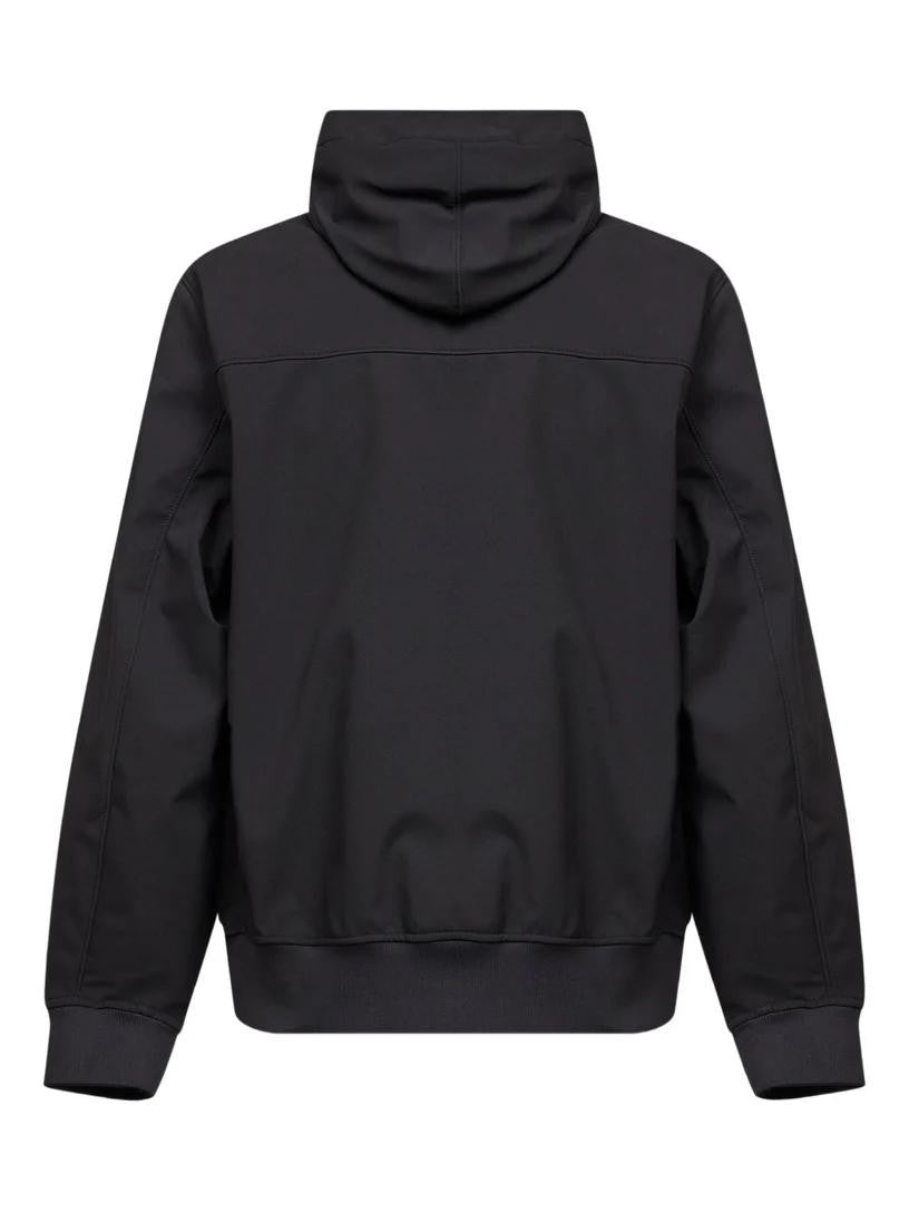 Stone Island Versatile Black Jacket And Hood