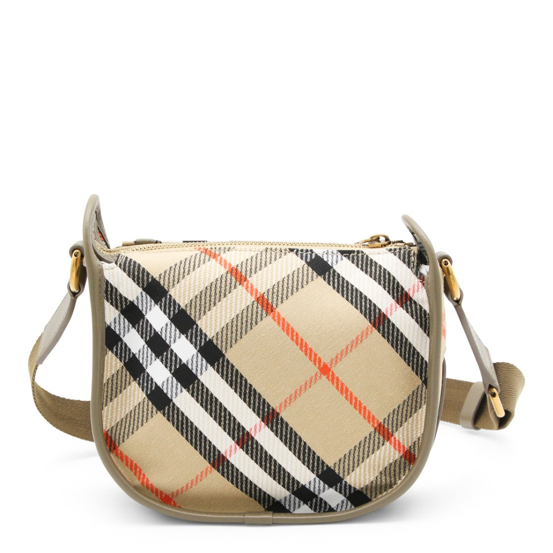 Burberry Beige Cotton Crossbody Bag