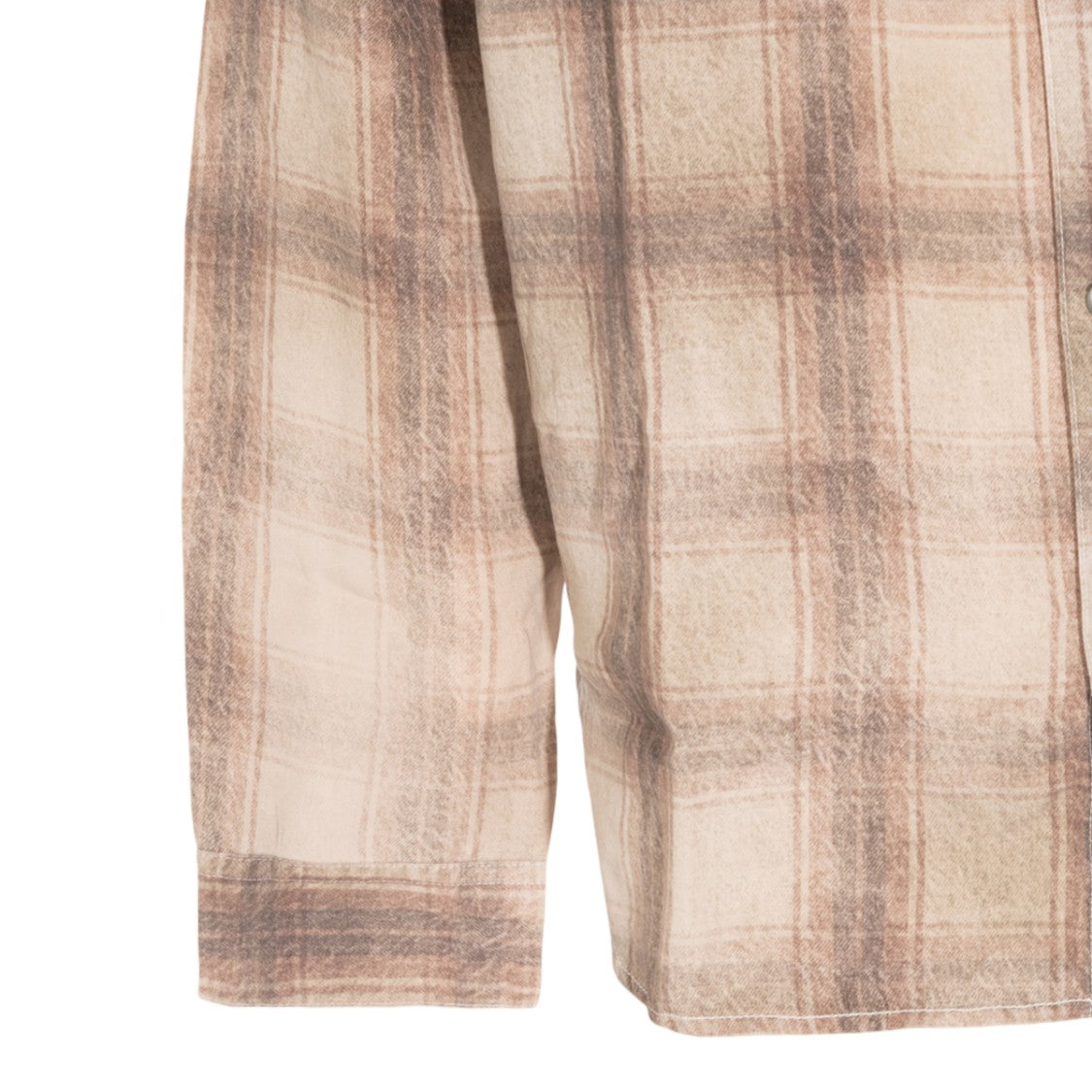 Diesel Muted Plaid Casual Shirt With Classic Collar