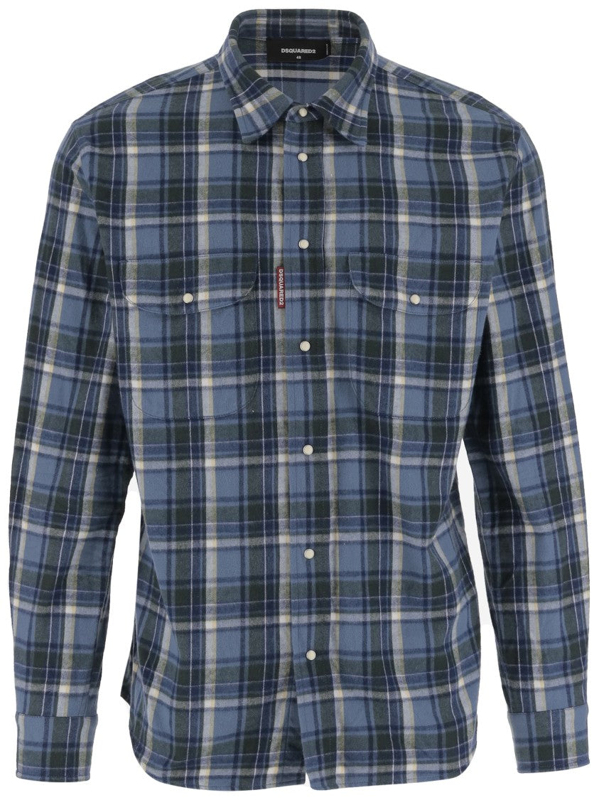 Dsquared2 Canadian Vintage Cotton Shirt