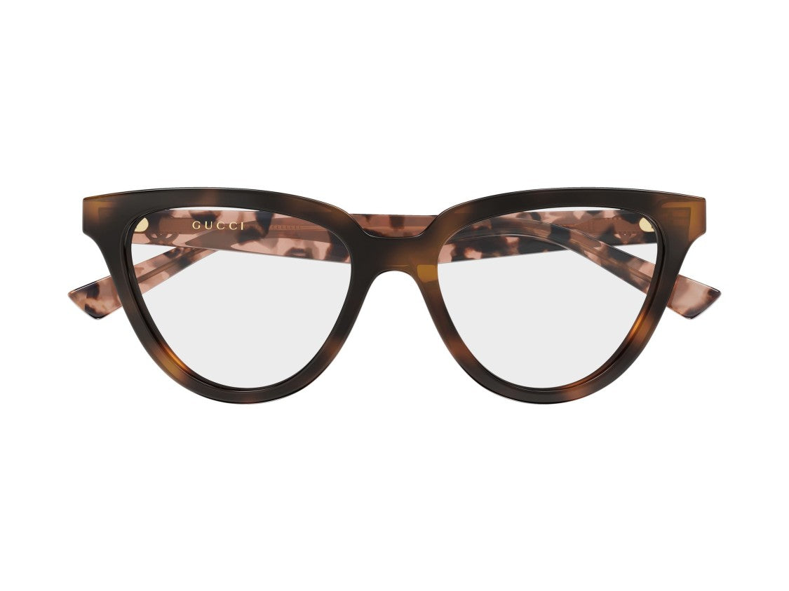 Gucci Gold Gg2179o Acetate Cat-Eye Eyeglasses