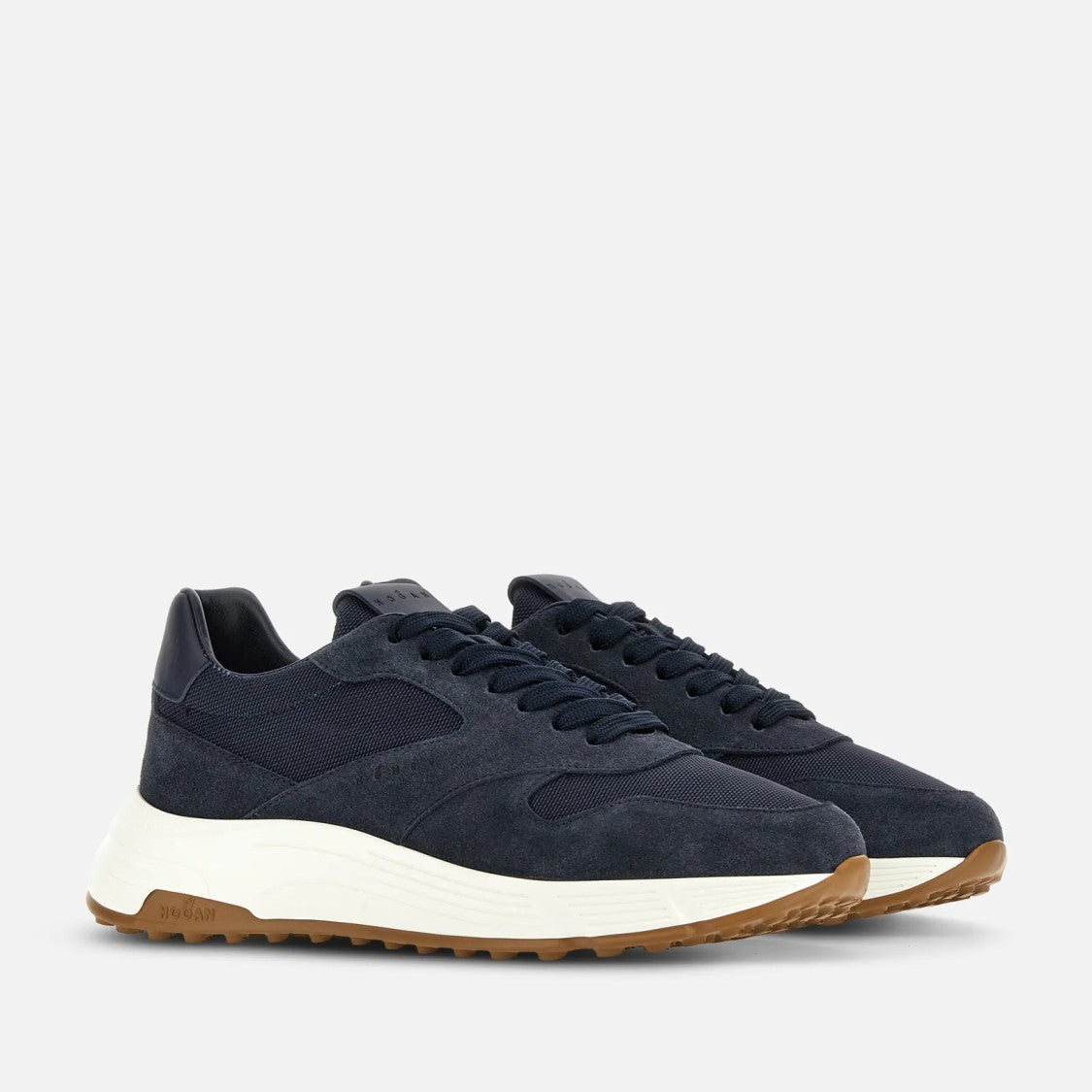 Hogan Hyperlight Allacciato Sneakers In Blue