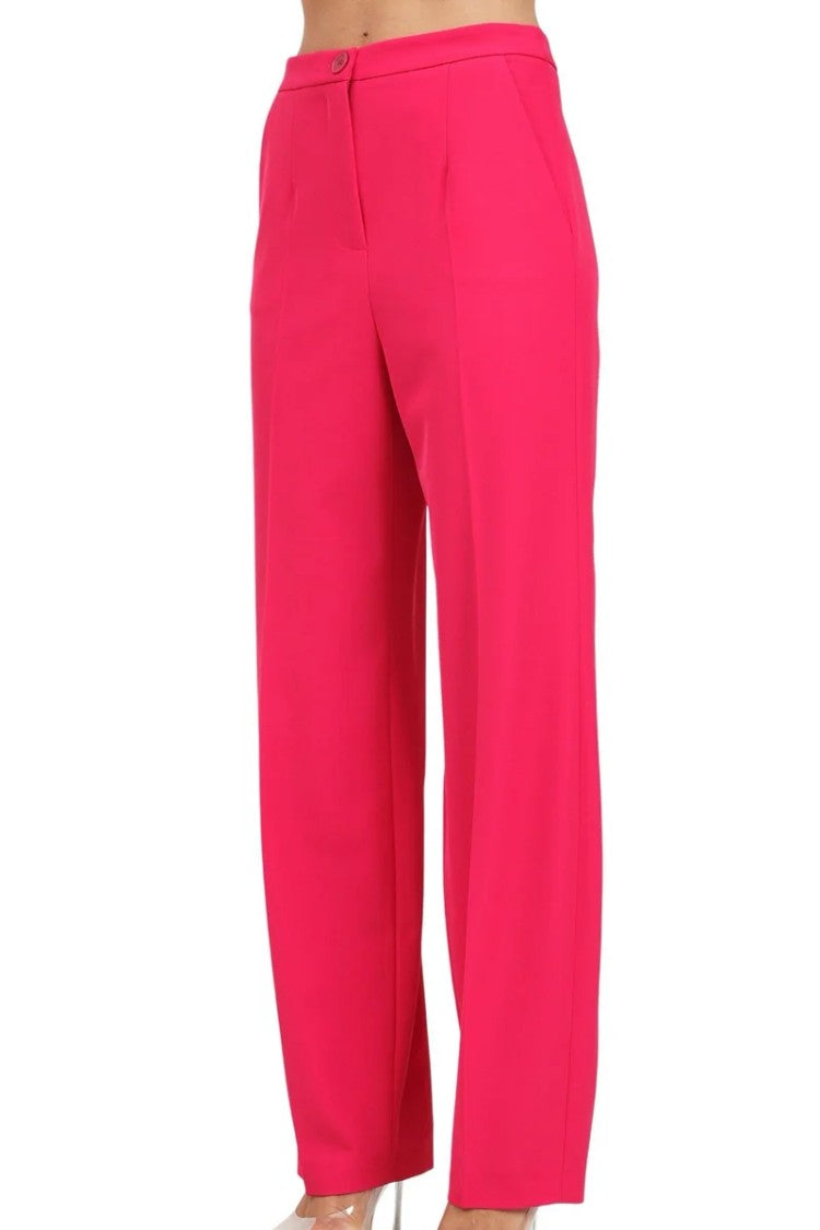 Patrizia Pepe Classic Trousers - Fuchsia