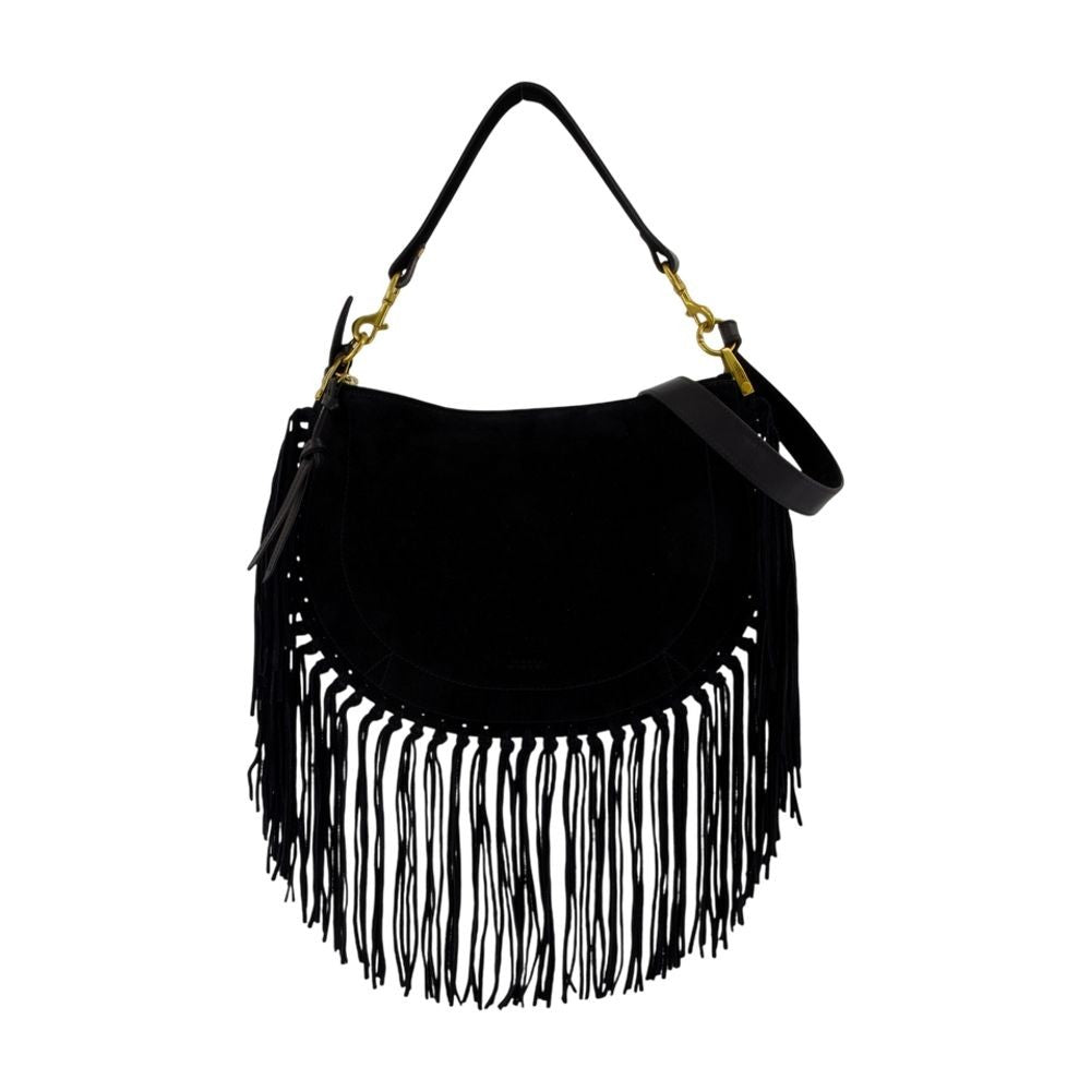 Isabel Marant Oskan Soft Ga Crossbody - Leather - Black