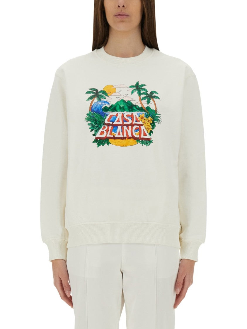 Casablanca Home Beach Wave Sweatshirt