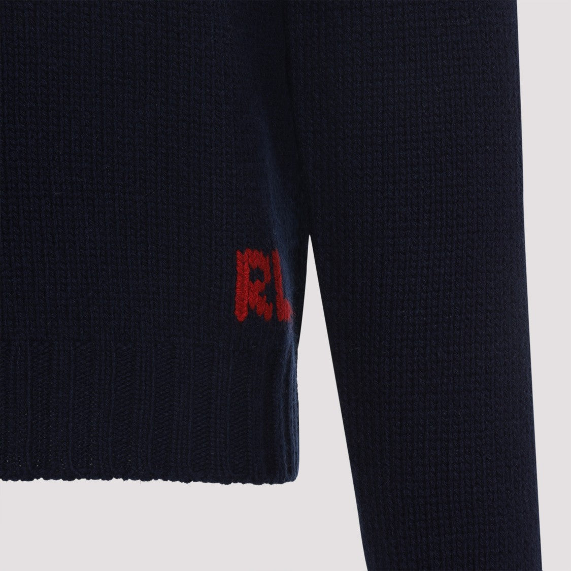Ralph Lauren X Purple Label Navy-Blue Cashmere Pullover