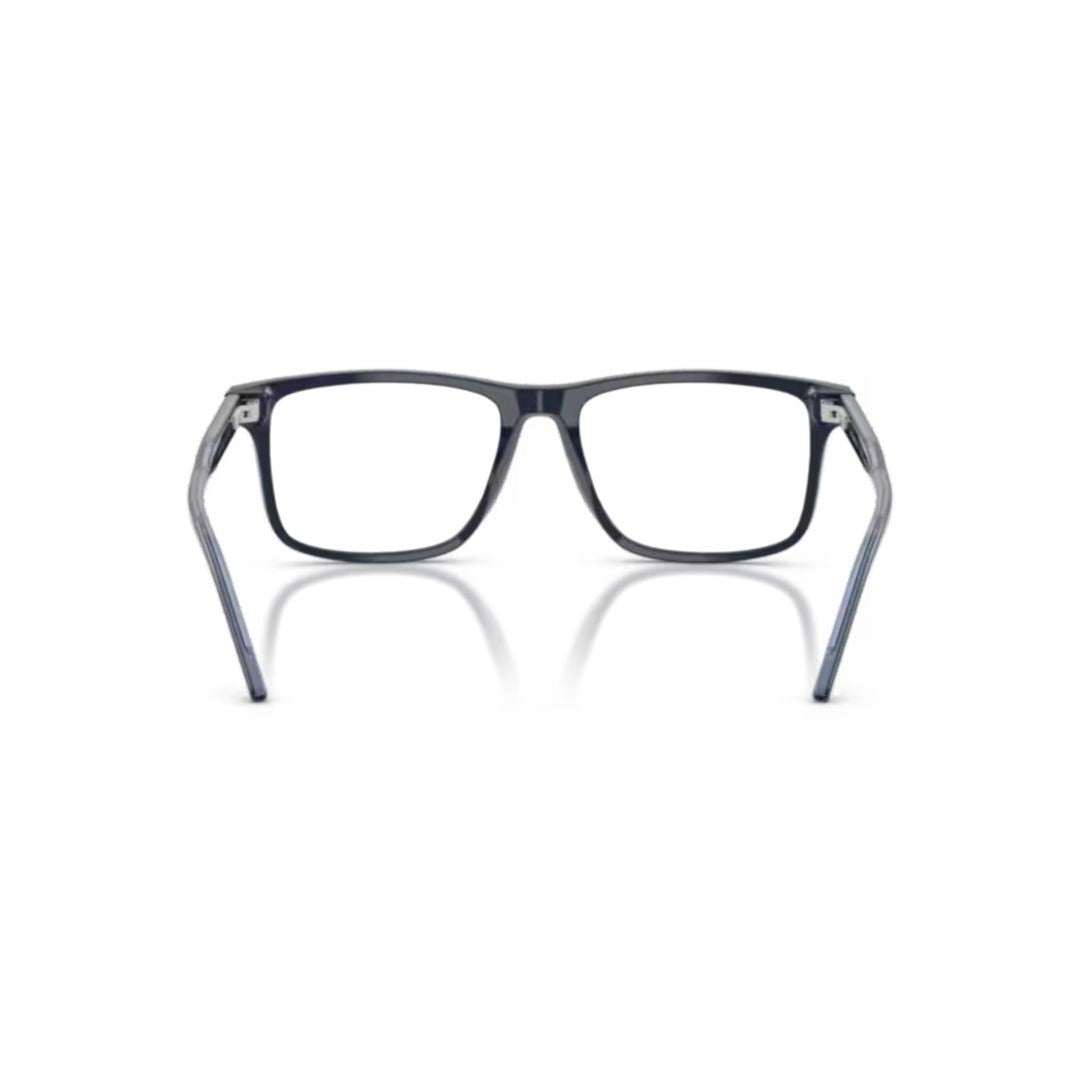 Emporio Armani 0Ea3257 Rectangular Black Acetate Eyeglasses