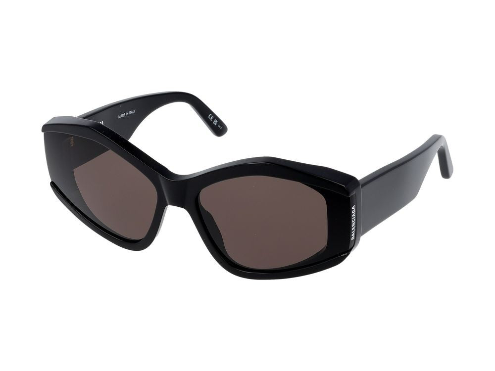 Balenciaga Sunglasses Bb0302s 001 Black Black Grey 66/16/145