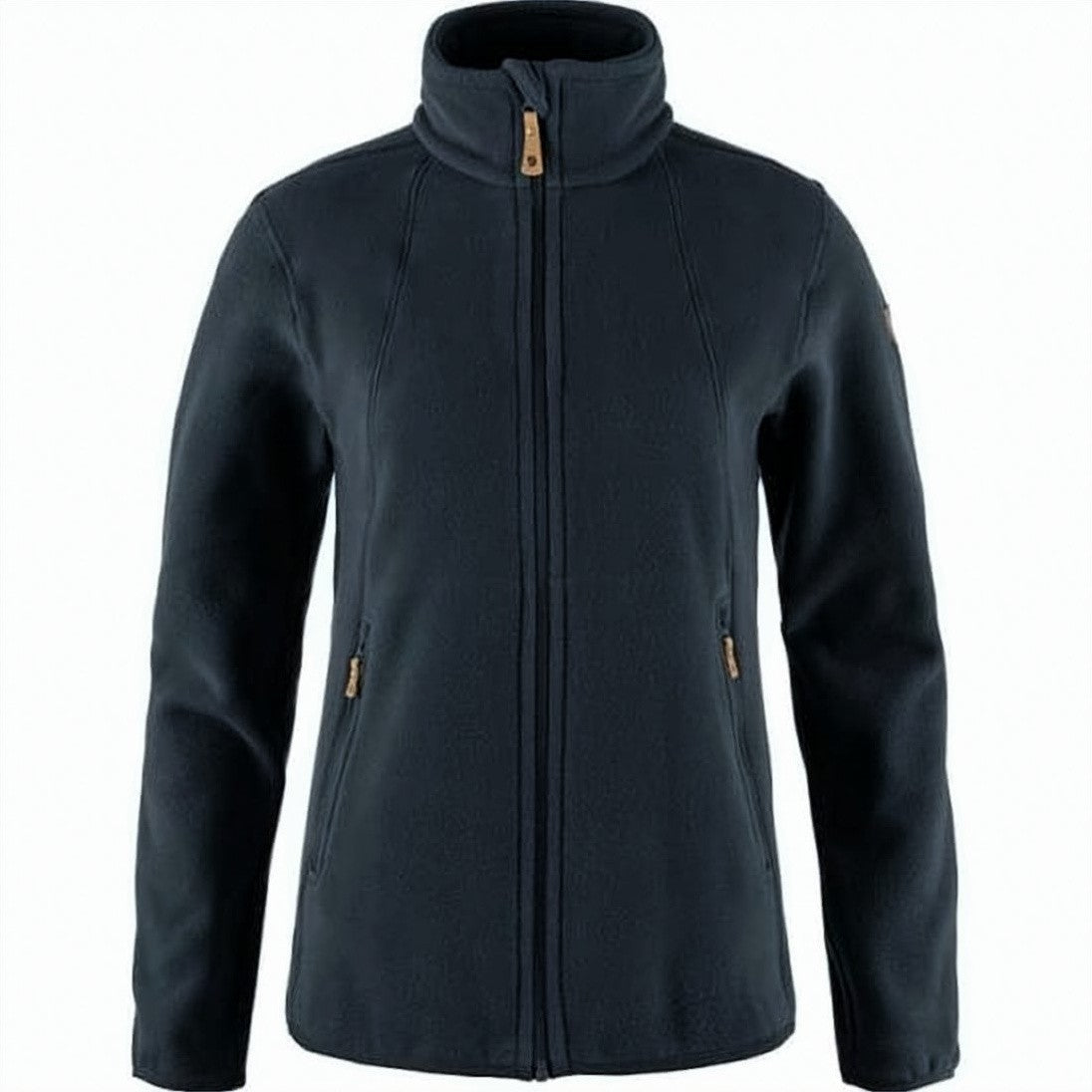 Fjallraven Fitted High-Collar Jacket With Zippered Pockets