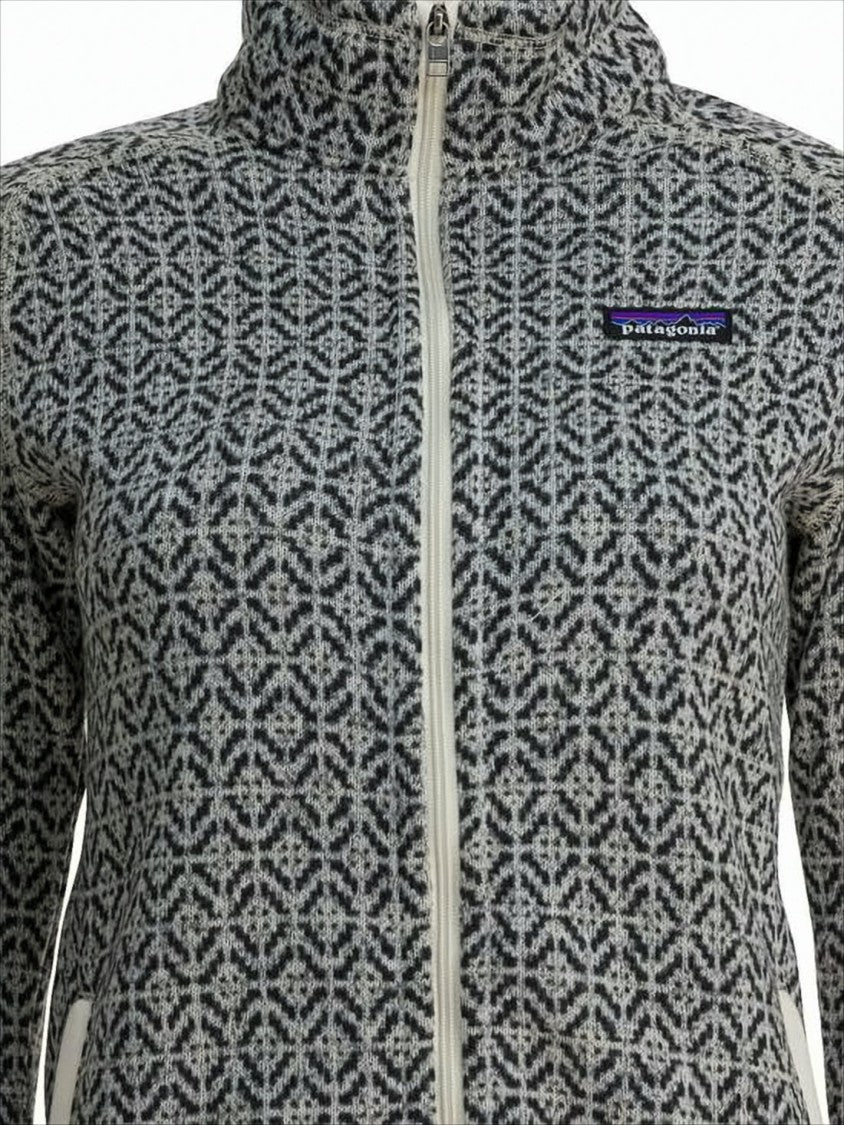 Patagonia Textured Knit-Like Patagonia Fleece Jacket