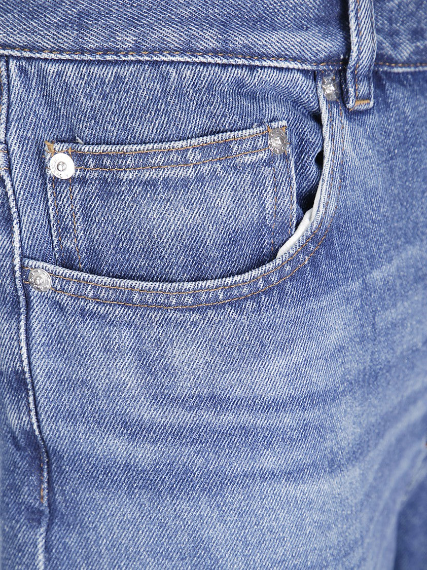 A.P.C. Wide-Leg Five-Pocket Jeans