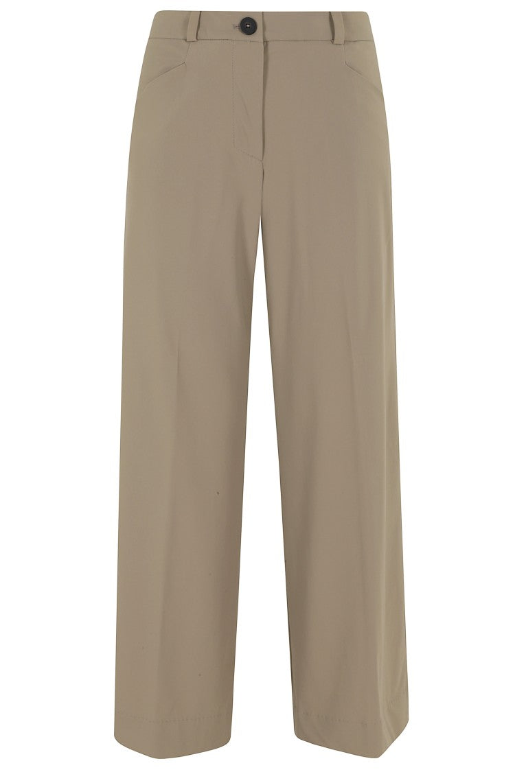 Rrd Tobacco Surflex Belt-Loops Flared Polyamide Pants