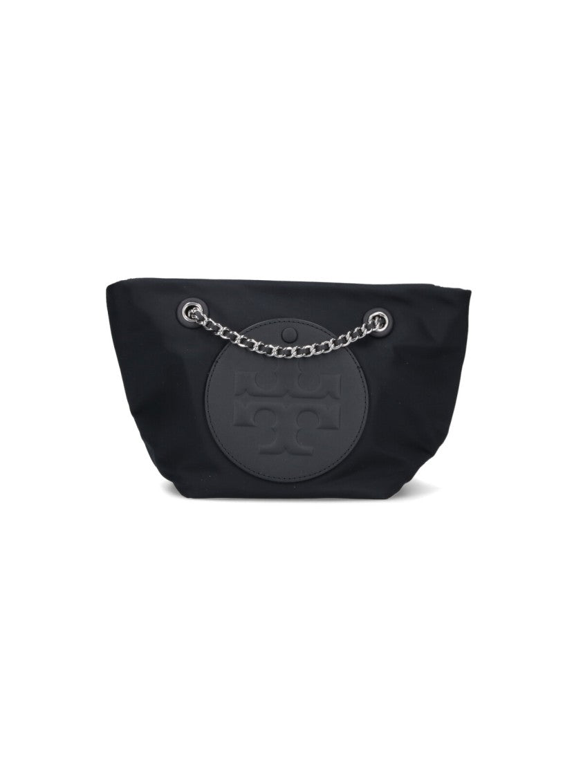 Tory Burch "Ella" Tote Bag – Black