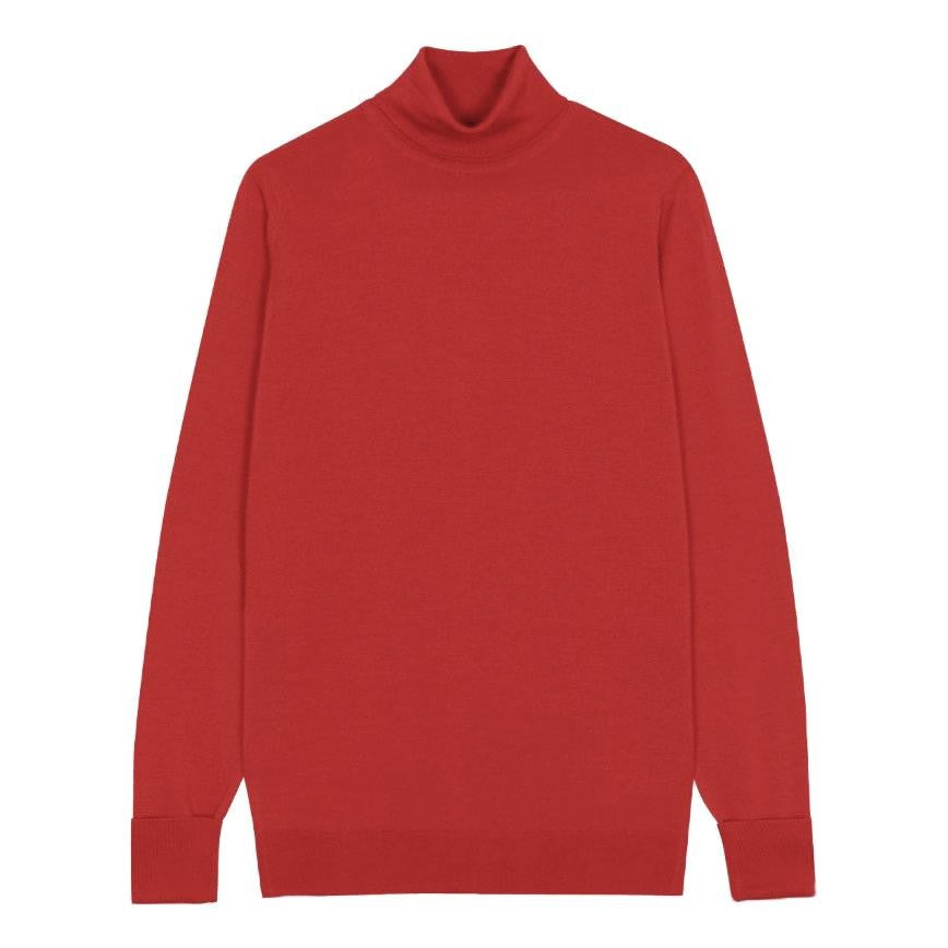 John Smedley Lightweight Roll Neck Jumper In Extra Fine Merino Wool