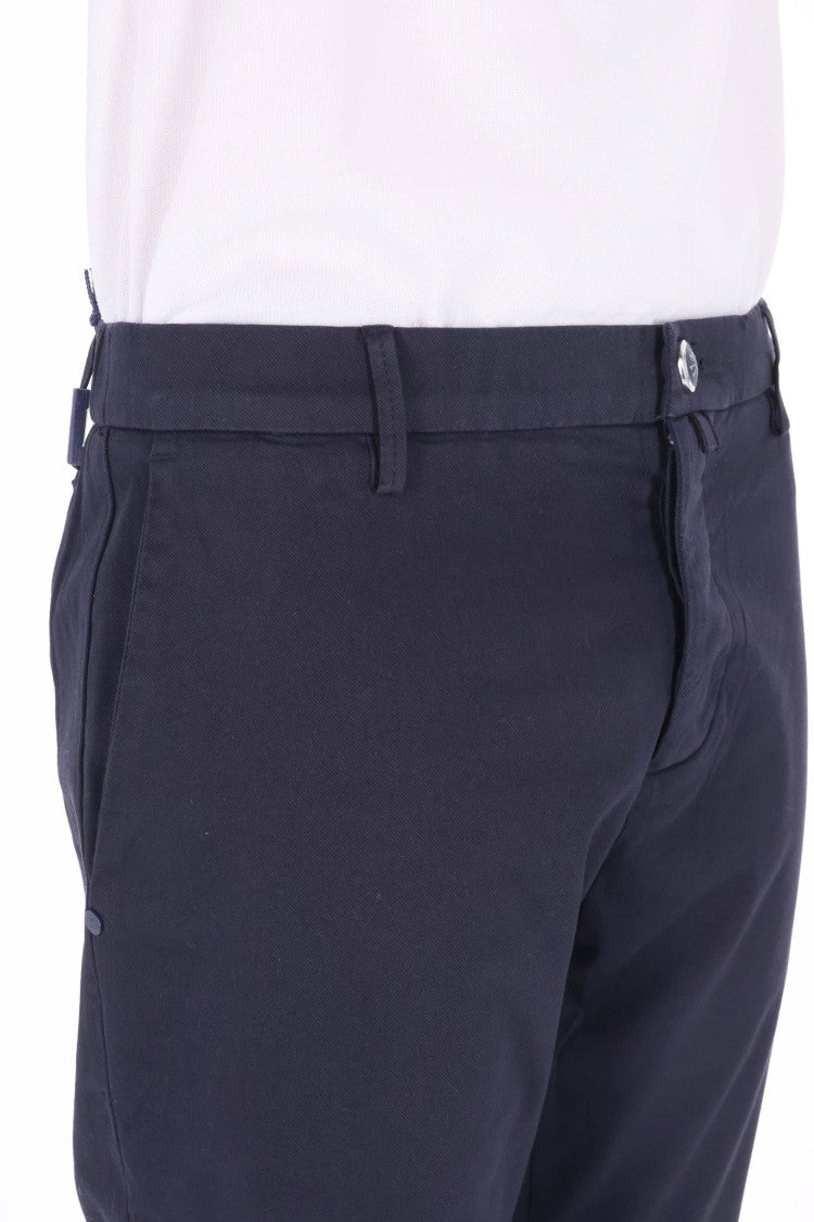 Jacob Cohen Blue Gray Regular Fit Pants