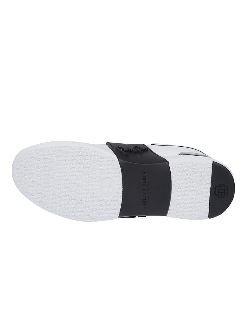 Philipp Plein Hexagon Low Top Cow Leather Sneakers