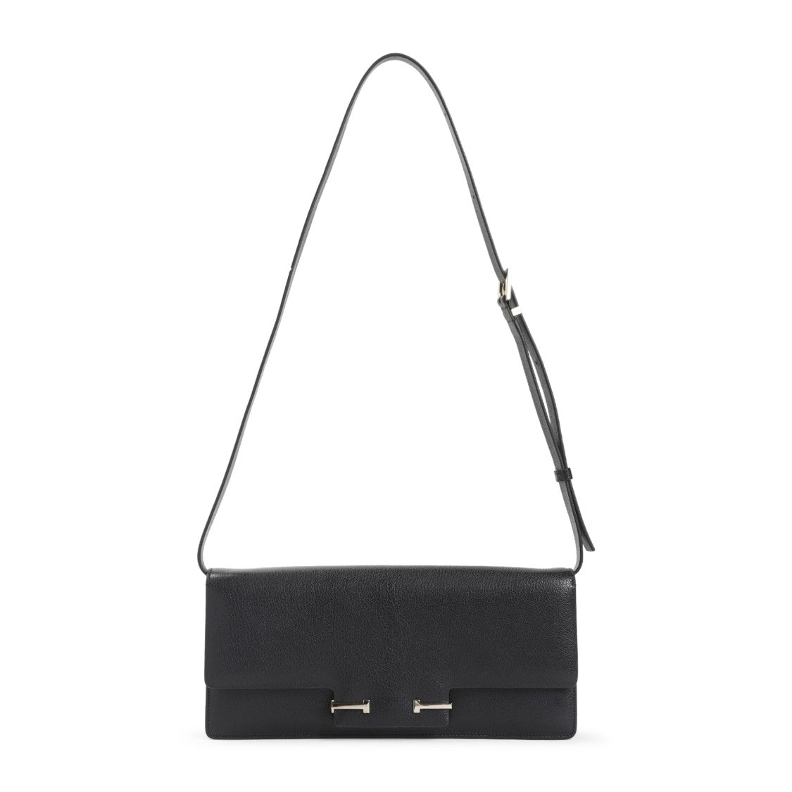 Tom Ford Black Goat Leather Shoulder Bag