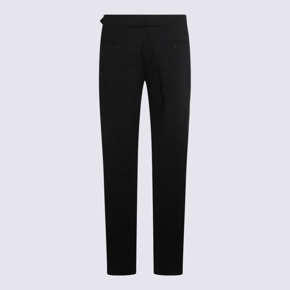 Alexander Mcqueen Black Cotton Pants