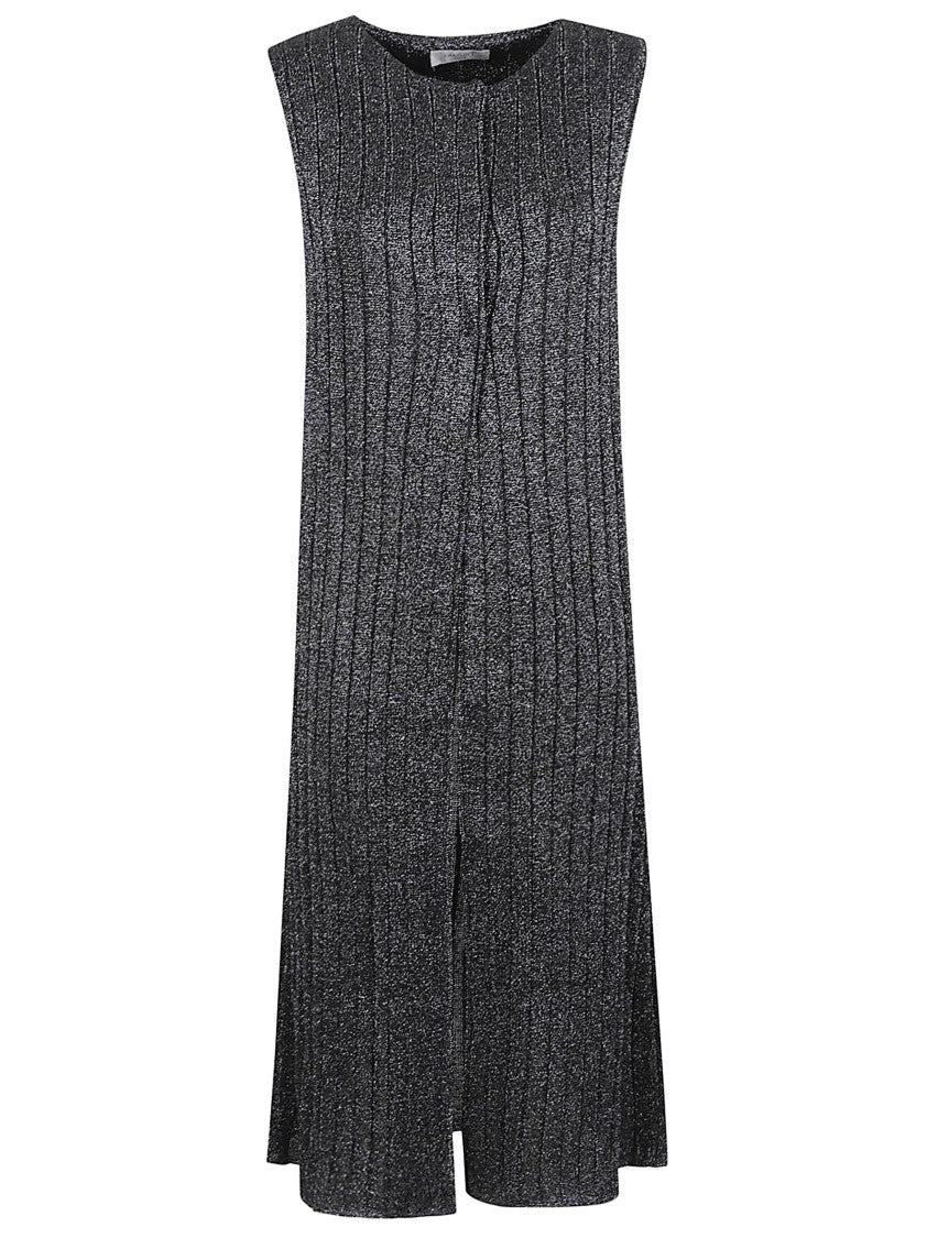 Charlott Grey Wool Waistcoat