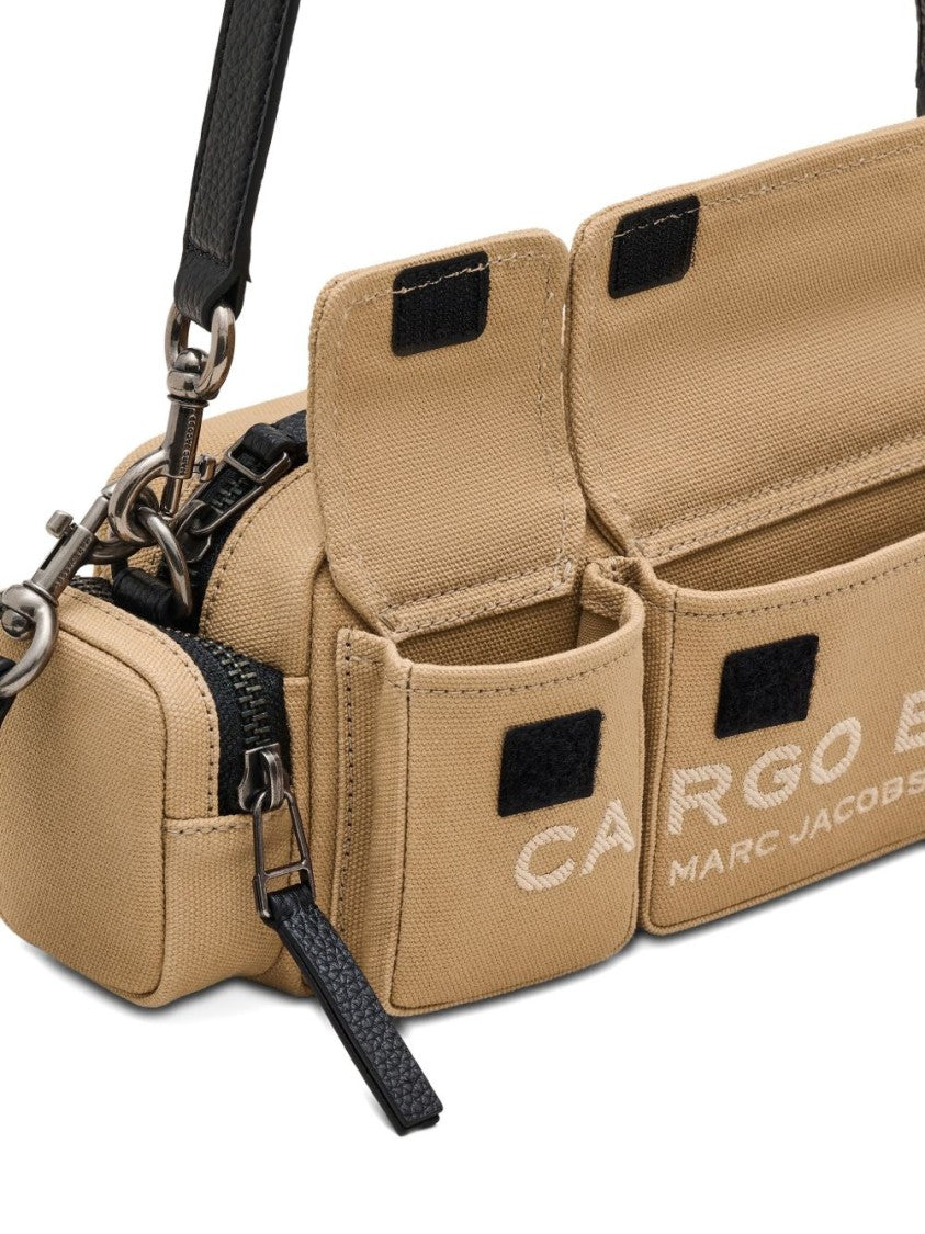 Marc Jacobs Camel Shoulder Bag With Multiple Pockets