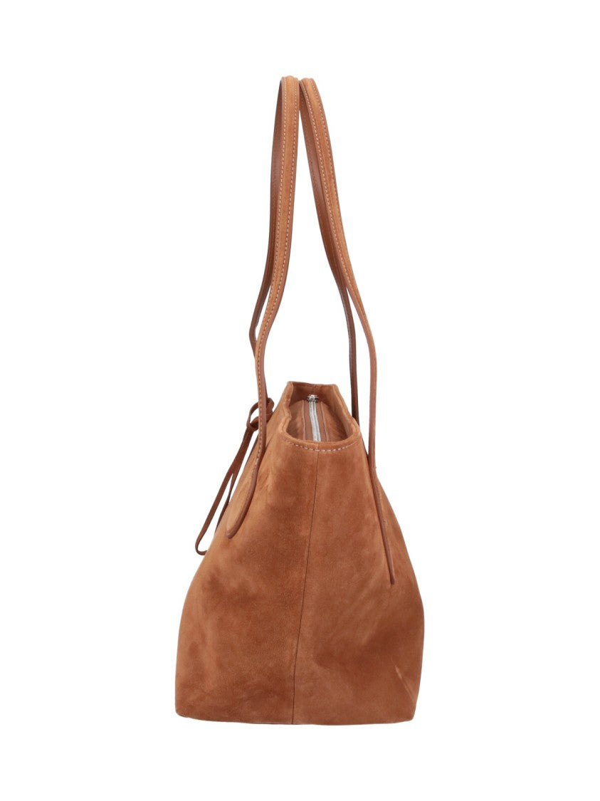 Liffner Brown Sprout Calf Suede Tote