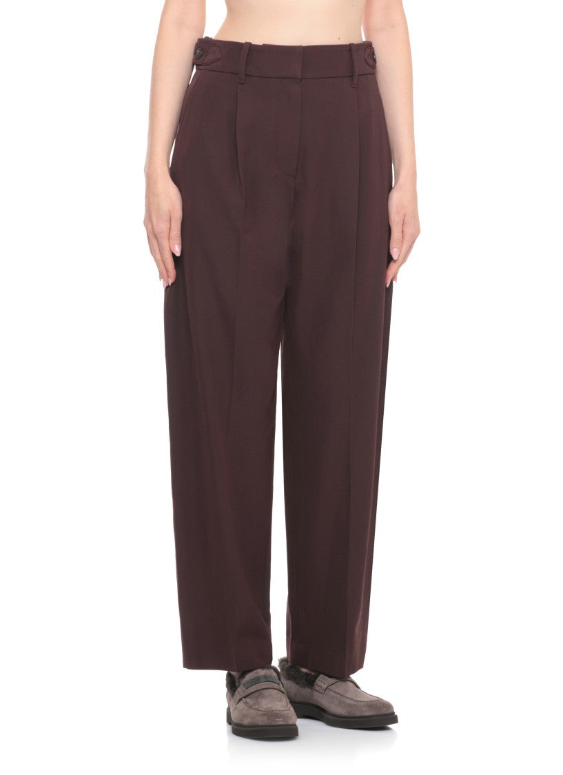 Brunello Cucinelli Wool And Cotton Pants