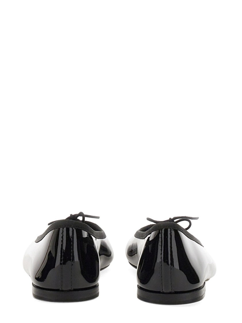 Repetto Lili Glossy Patent Bow Ballet Flats
