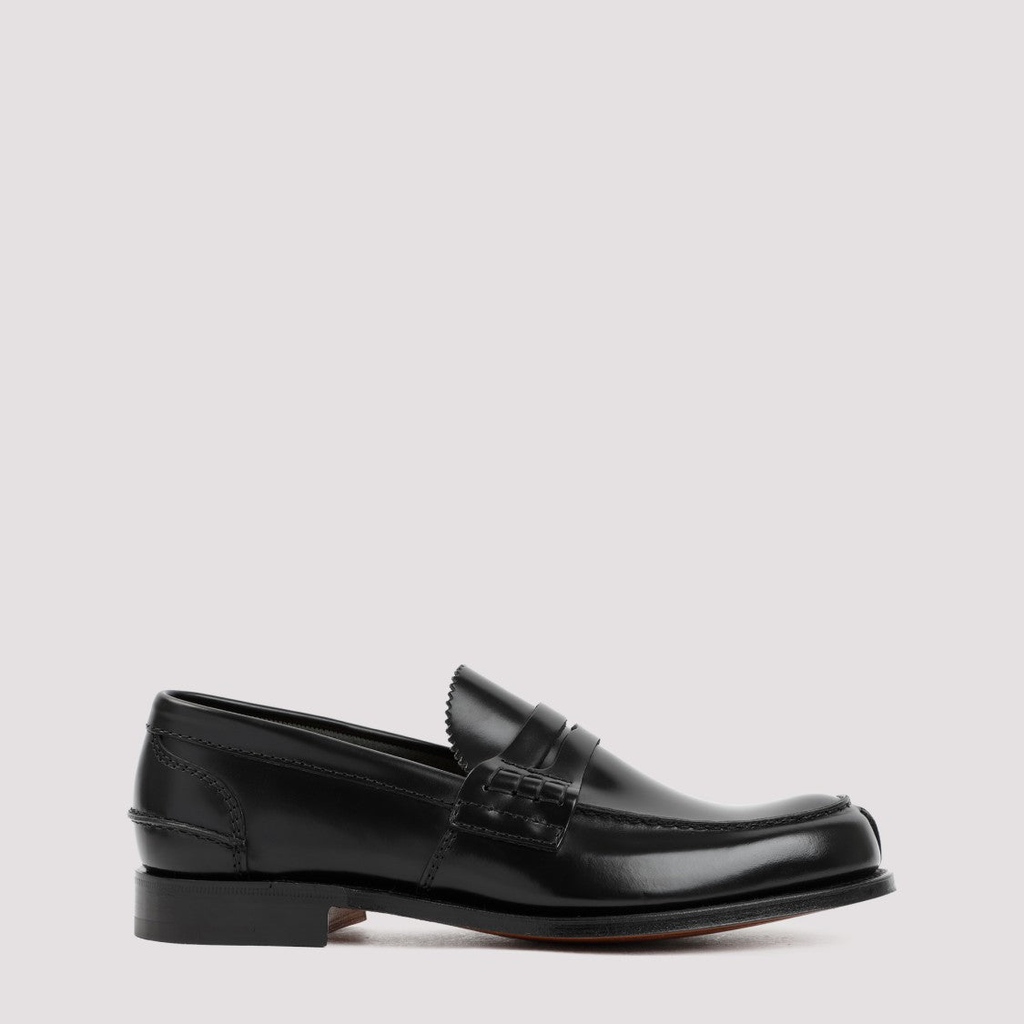 Church's Black Leather Pembrey Loafers