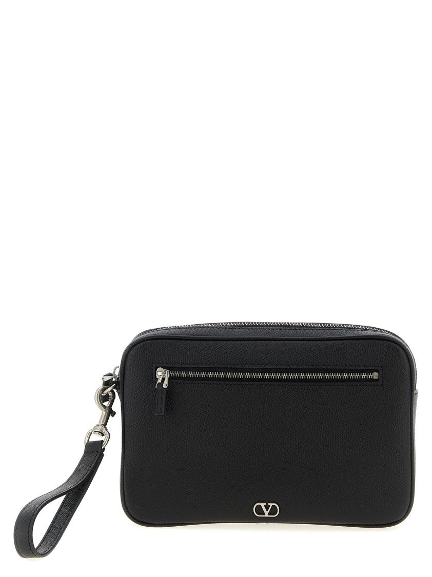 Valentino Garavani Vlogo Signature Clutch Bag