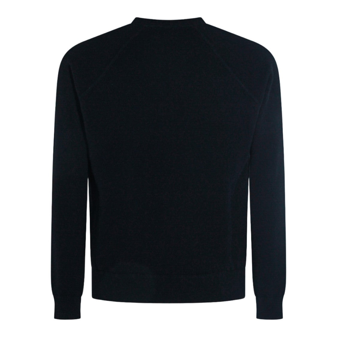 Malo Long-Sleeve Minimalist Crew Neck Sweater With Ribbed Details