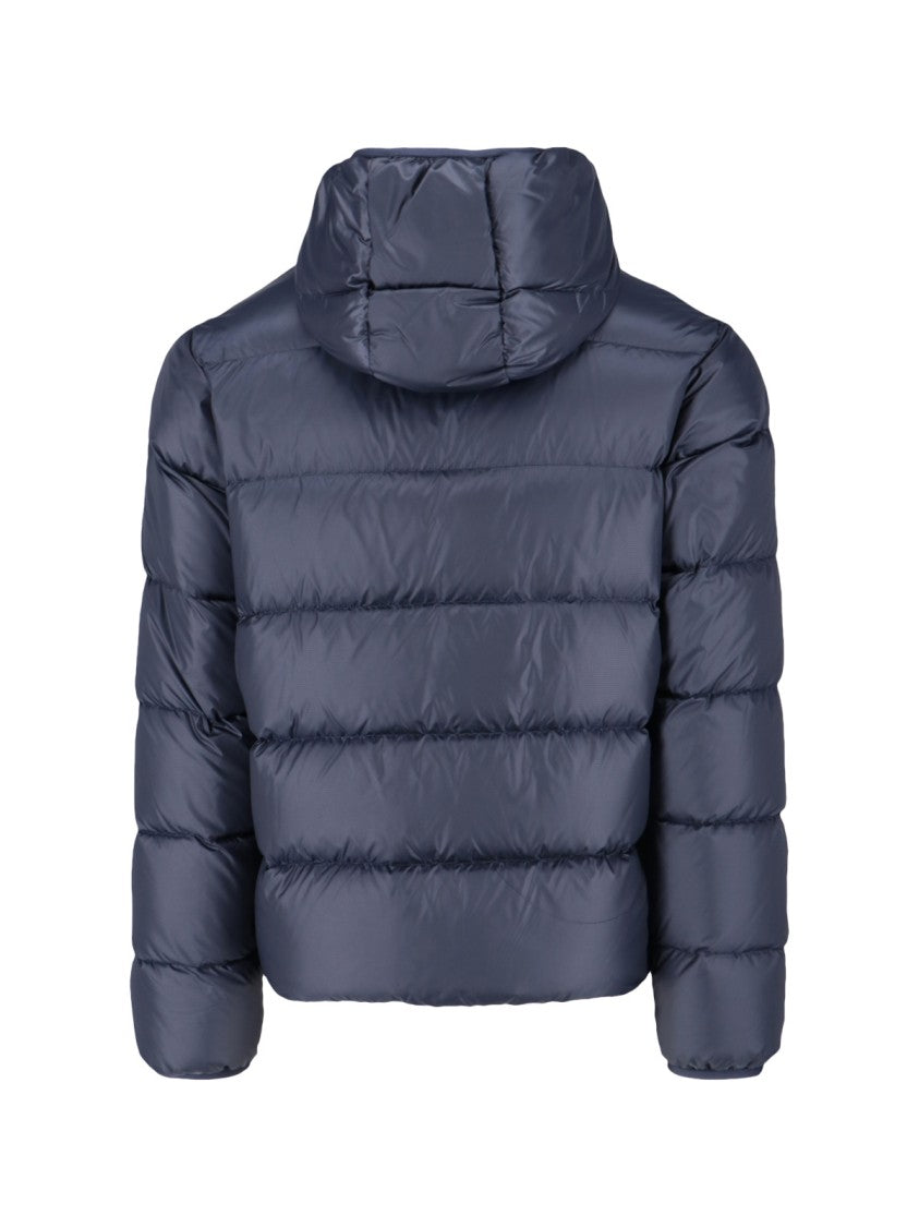 Aspesi Quilted Puffer Jacket – Navy