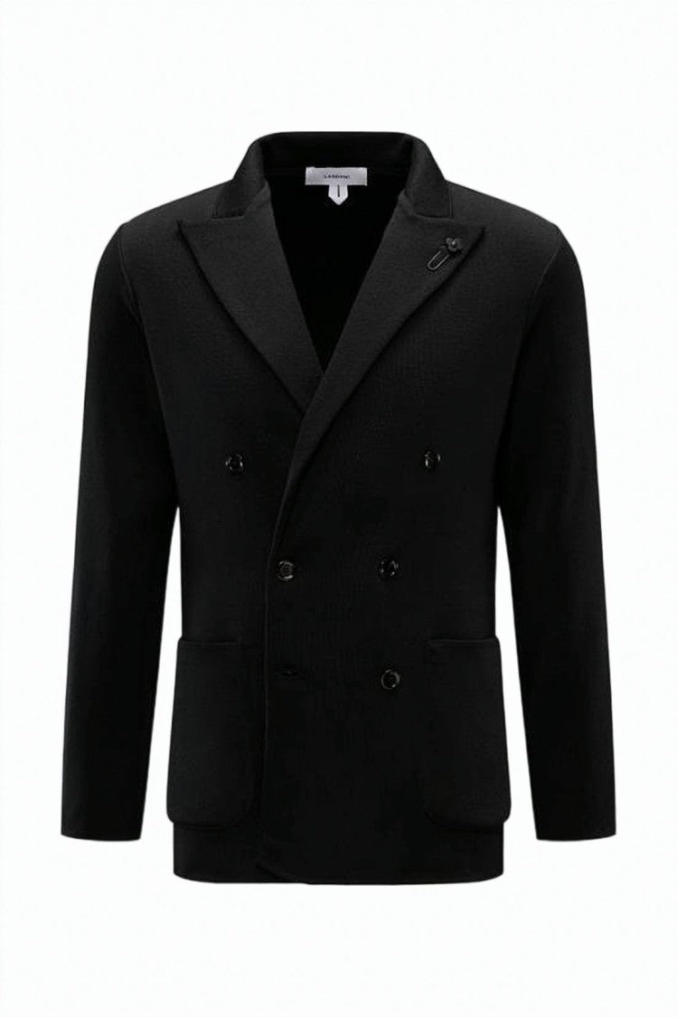 Lardini Double-Breasted Tailored Suit Jacket