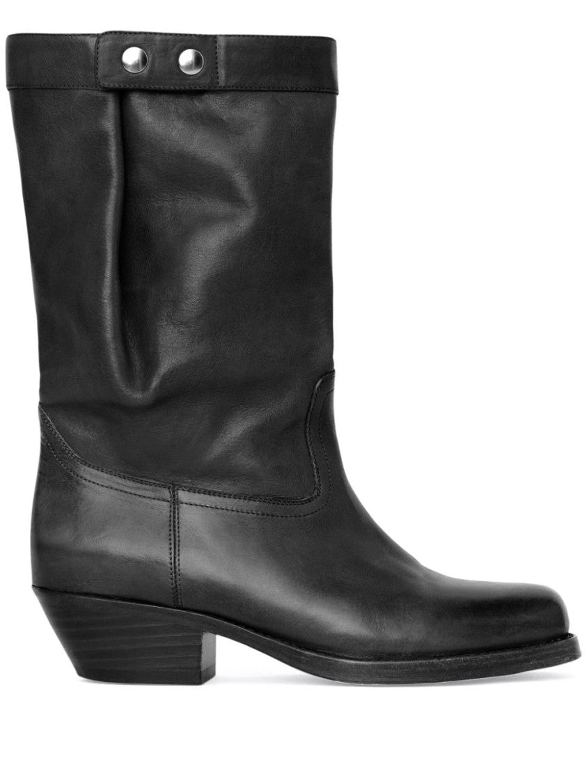 Isabel Marant Black Leather Boots