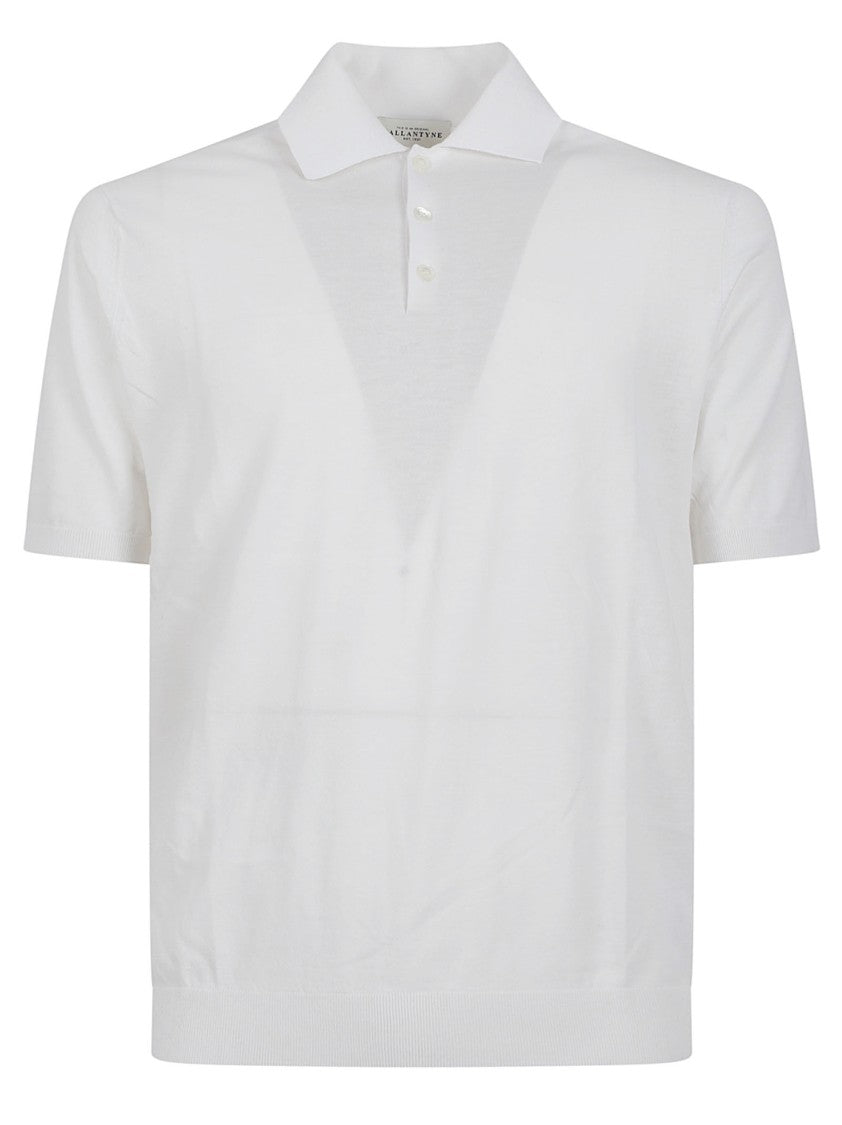 Ballantyne Classic Short-Sleeve Polo Shirt With Minimalist Design