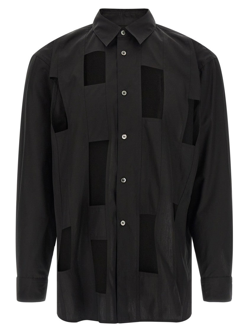 Comme Des Garçons Geometric Cut-Out Shirt