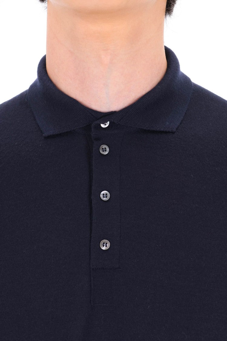 Drumohr Extrafine Super 140’S Wool Polo