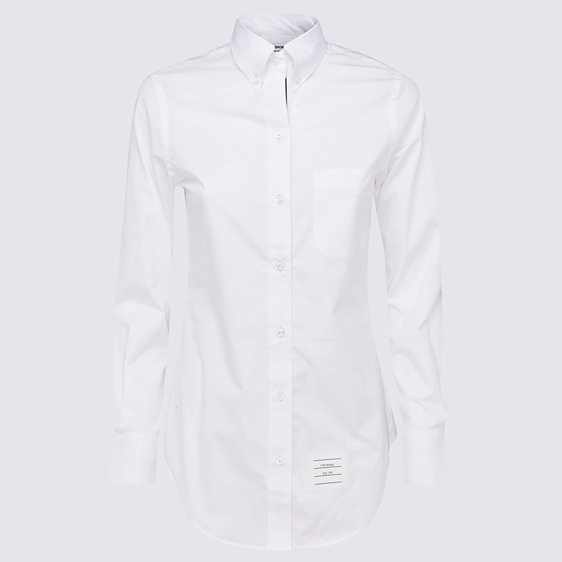 Thom Browne White Cotton Shirt