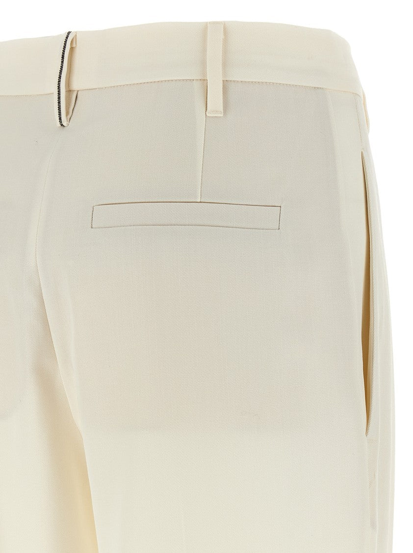Brunello Cucinelli Baggy Fit Pleat Pants